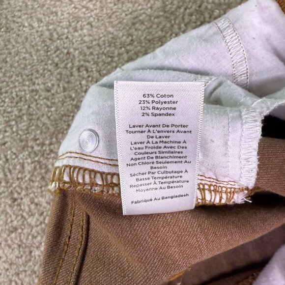 Talbots Simply Flattering Collection Sz 10 Jegging Jean Stretch Brown 32x27 F062 - Picture 6 of 13
